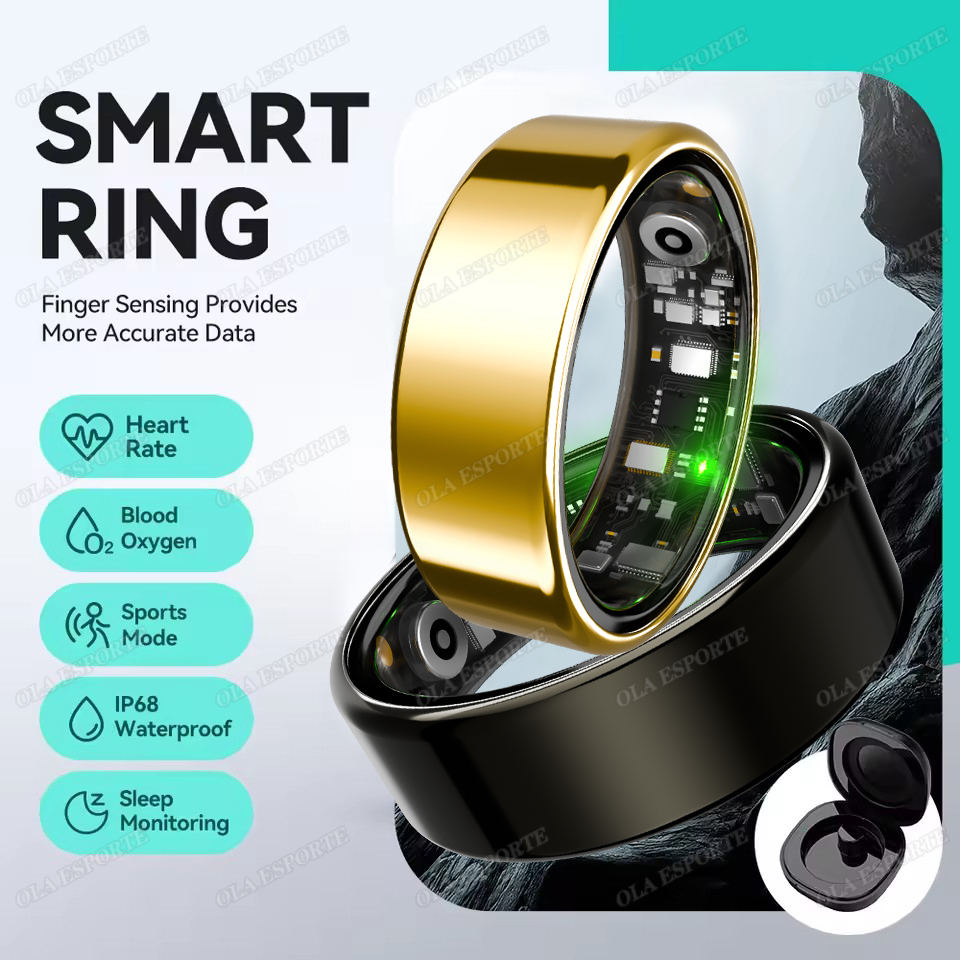 Blood Pressure Monitor - 2026 Novo Anel Inteligente com GPS,