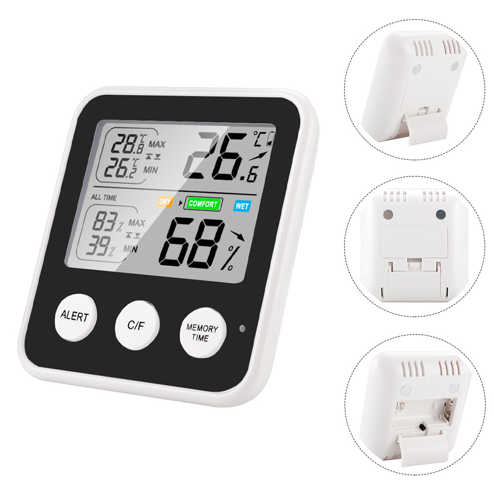 Thermometer Digital - Mini higrômetro digital e termômetro, componentes