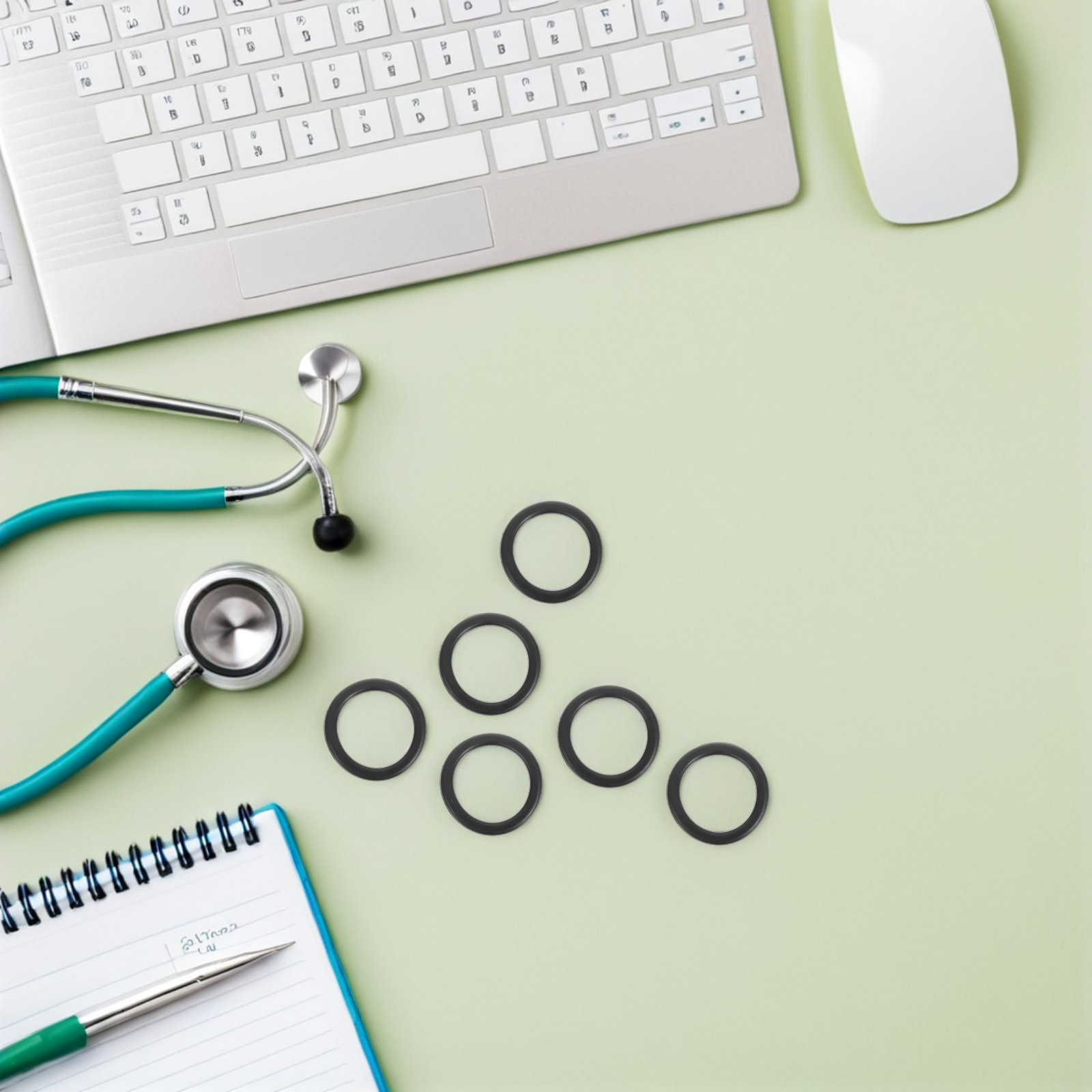 10 unidades de anel de retençã - Stethoscope avaliação e preço
