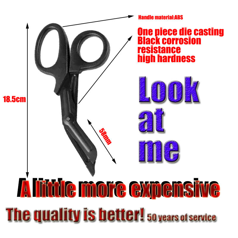 Tesoura de primeiros socorros, - Medical Scissors avaliação e preço