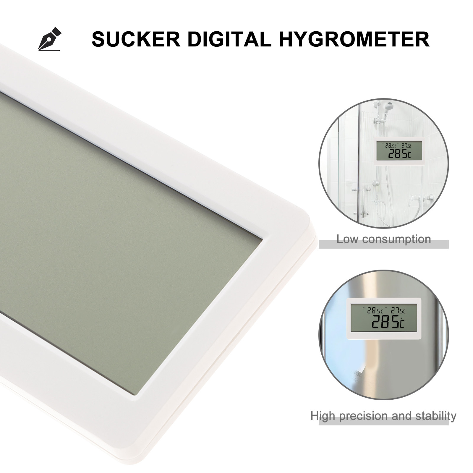Mini higrômetro digital com vi - Thermometer Digital avaliação e preço